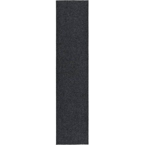 Tapis de salon Style Moderne - 100x450 cm Tapis de sol Anthracite BV571921 - BonneVie (1/5)