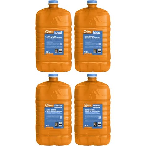 Combustibile Liquido per Stufe 4 Taniche 10L Inodore Qualità Premium