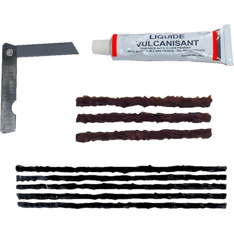 Kit vulcanisant pour réparation de pneus - AUTOBEST