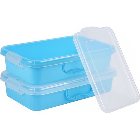Sandkasten mit Deckel - 2-teiliges sensorisches Spielset