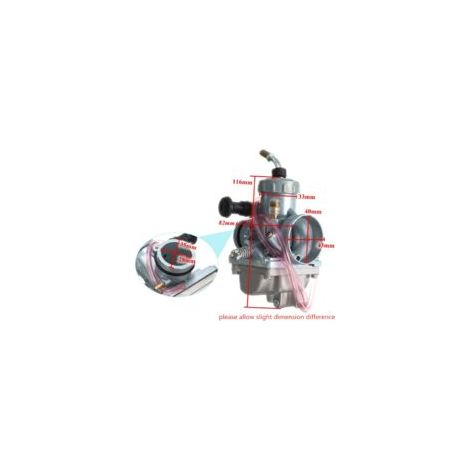 Carburateur DOLASO en métal pour motos de cross, 28 mm, compatible avec Mikuni VM24, compatible avec Yamaha SR 125 YFS200 DT100 125/175 RT100 180 TTR125 YZ80 YZ85, compatible avec Suzuki RM60 65 80 85