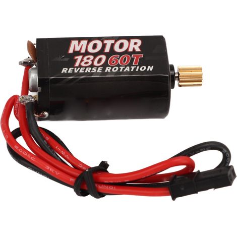 Moteur à balais 180 RC 60T à couple élevé, silencieux et léger pour Traxxas TRX4M RC Crawler 1/18 (1/5)