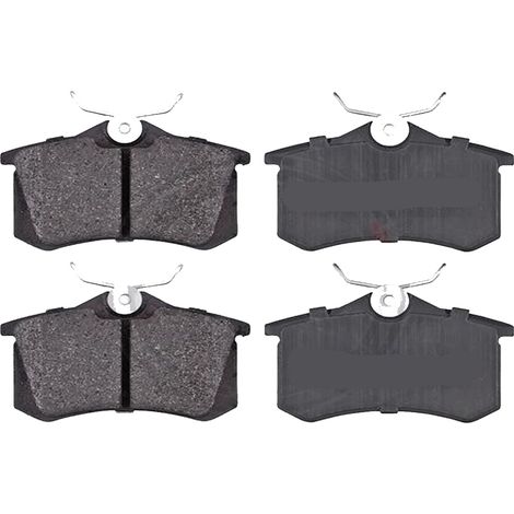KIT PASTIGLIE FRENO POSTERIORI compatibile con PEUGEOT 207 CC (WD) / PASTIGLIE FRENANTI AUTO OEM P 85 020 P 61 100, / SOSTITUZIONE DIRETTA / BASSA POLVERE / SILENZIOSO
