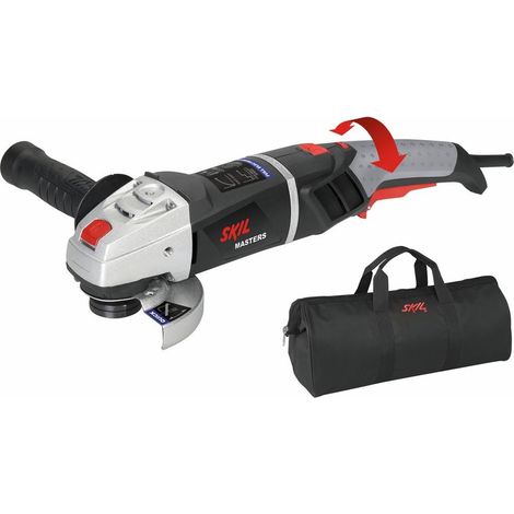 Skil Masters 9412MA Meuleuse d`Angle 125 mm à Variateur de Vitesse (1300 Watt, Démarrage Progressif, Limitation (1/5)