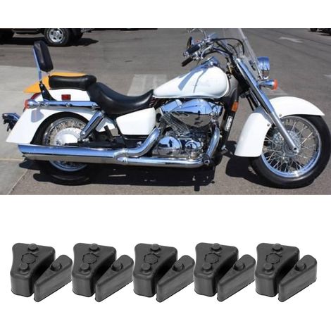 Kit de 5 amortisseurs en caoutchouc pour roue arrière 06410-MBA-000 compatible avec Honda VT750 DC C CD2 (1/5)