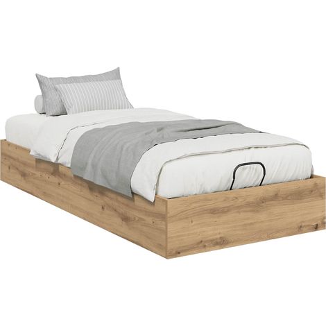 Maison Exclusive - Ottoman Bettgestell Artisan-Eiche 90 x 200 cm