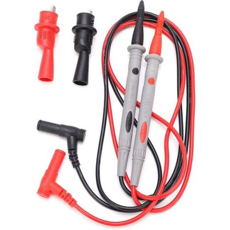 Fils de Test P14A 4mm avec Kit de Clips, accessoires de ligne de Test multimètre antidérapants pour bricolage