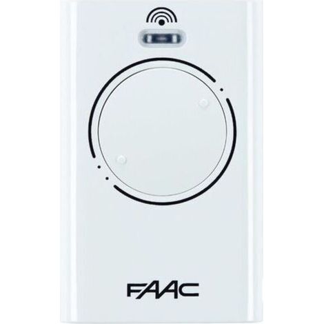 Télécommande FAAC XT2 LR 868 MHz, blanche (1/5)
