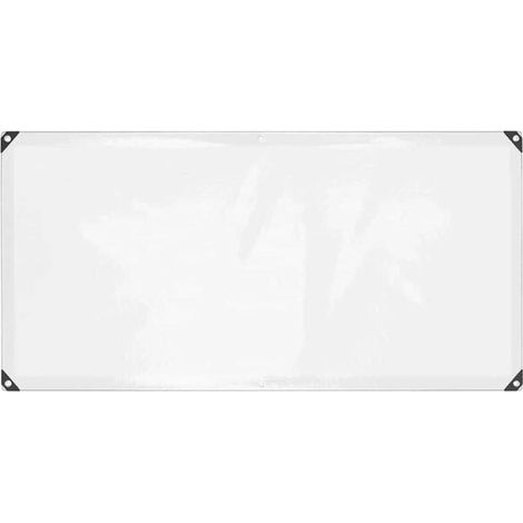 Bâche transparente perforée, 1 x 2 mètres, polyéthylène