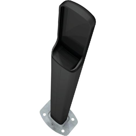 Colonnina In Alluminio Anodizzato Nero CAME 001DB-LN