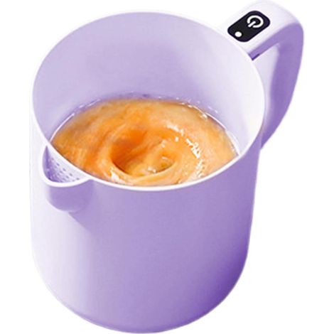 Batteur à œufs électrique (violet), combinant les fonctions de mélange, de batteur et de remuage Bol à riz de 1 litre (1/5)