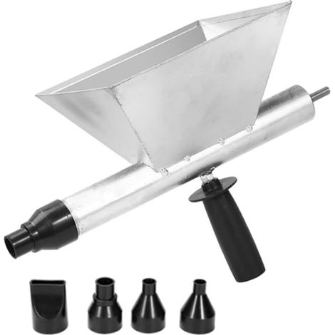 Pistolet à Joint Électrique pour Mortier - Pistolet à Mortier Électrique Portable avec 4 buses Amovibles, Poignées Antidérapantes, Pistolet à Béton pour Sols, Murs en Pierre, Joints de Mortier (1/5)