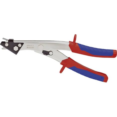 KNIPEX 90 55 280 EAN Roditrice a testa piana con manici multicomponente nichelate 280 mm (1/5)