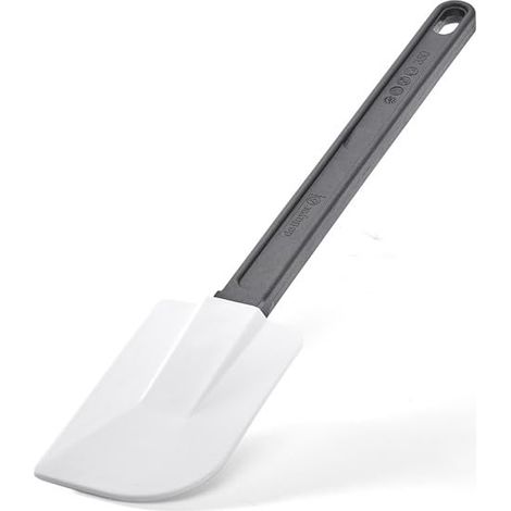 De Buyer Spatola in Silicone Resistente a Alte Temperature, cm 35, 4740.34N, Nylon, Bianco e Nero, Lunghezza 34 cm
