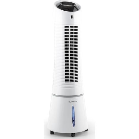 Klarstein Skyscraper Ice enfriador de aire 4 en 1 ventilador 180 m³/h 30 W oscilación mando a distancia móvil