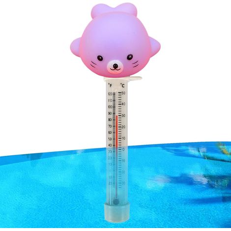 Thermomètre Piscine Flottant, Thermomètre À Eau De Piscine De Dessin Animé, Pour Mesurer La Température De L'eau Dans La Piscine, Le Bain, Le Spa, La Natation Sauvage