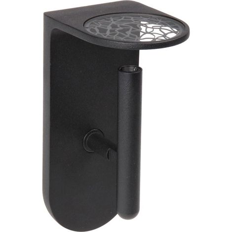 Lineabeta - LED-Wandleuchte mit verstellbarem Licht Ciari Aluminium schwarz