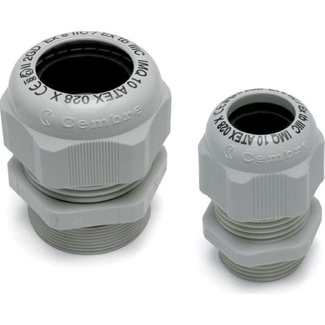 Pressacavo Maxiblock ATEX PA6.6 IP65 PG16, grigio  CEM4900.16