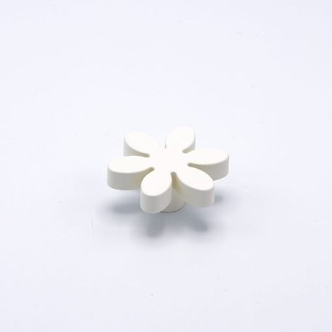 Pomello Fiore Bimbi colore Bianco Diametro 56 mm