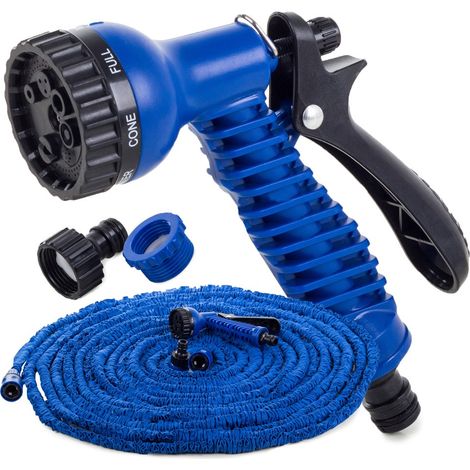 Tuyau d'arrosage extensible et durable, pistolet de 60 m (1/5)