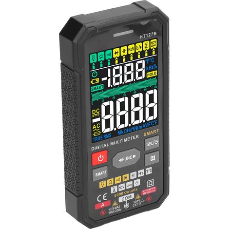 Multimètre numérique de poche ABS haute précision avec écran LCD couleur 3 résultats (1/5)
