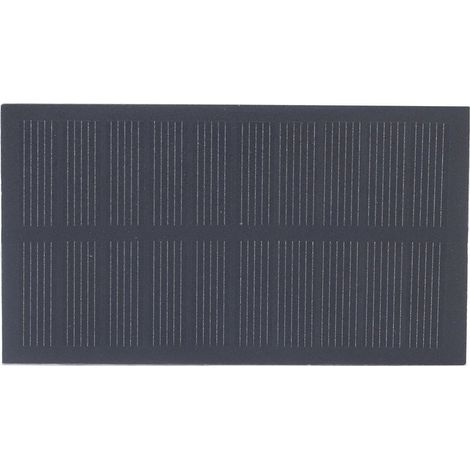 Petit panneau solaire monocristallin portable en silicium pour batteries 3,7 V, charge 1 W 5 V (1/5)