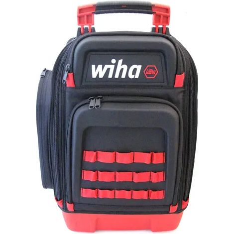 [NEUWERTIG] B-Ware Wiha Werkzeugrucksack Rucksack Tasche Leer Profi Version Elektriker Iec 60900