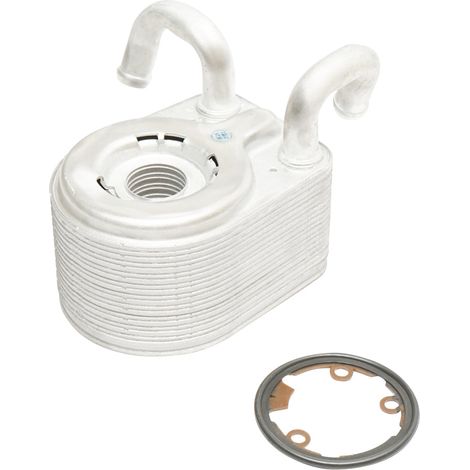 Raffreddatore olio (termoflot) per trattore John Deere, codice OEM RE515469, corrispondente al codice B40900 Breckner Germany (1/5)