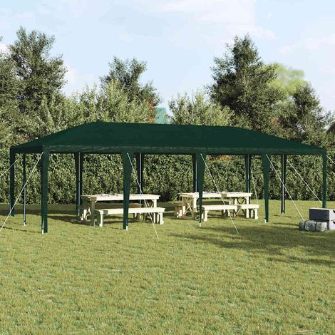 Party-Zelt Grün 800 x 400 x 266 cm Polyethylen und Stahl