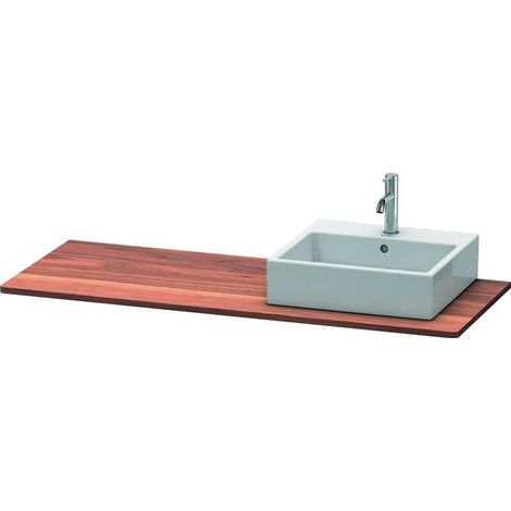 Duravit XSquare Massivholz-Konsole, 1 Ausschnitt rechts, (1/5)