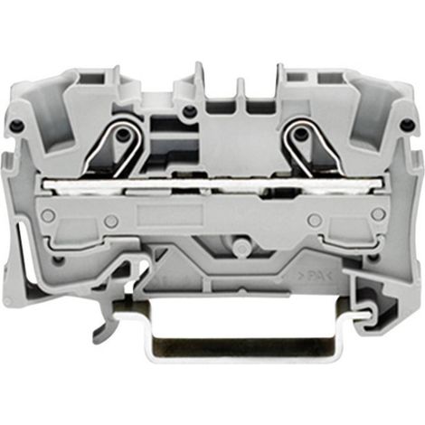 WAGO 2006-1201 Morsetto passante 7.50 mm A molla Attribuzione: L Grigio 1 pz. (1/2)