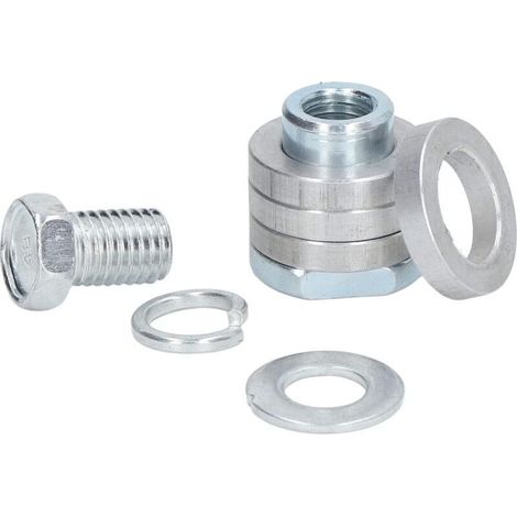 Adaptateur de meuleuse angulaire, tête de conversion de meuleuse angulaire, kit d'extension de meuleuse angulaire, accessoires d'outils de tête de conversion (M14) (1/4)