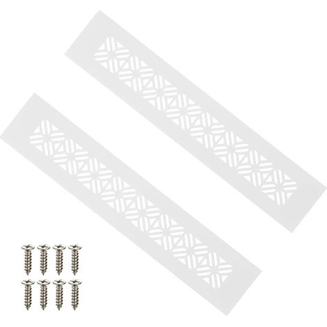 Ventilation Grille for Doors Light Grey (1/5)