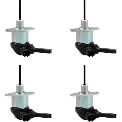 4 électrovannes d'arrêt de carburant 12 V 1A021-60015 pour Kubota L3830 L39 L3940 L45 L4600 L4630 L4740 L48 L5030 L5040 (1/5)