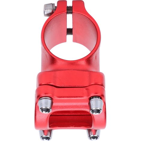 Potence de guidon courte creuse en alliage d'aluminium LUNJE 25,4 x 35 mm pour vélo enfant (rouge) (1/5)