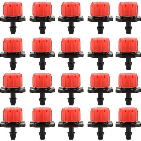 100pcs Drip Irrigation Drippers, Garden Transmitter Sprinkler Nozzles NIUNIU (1/5)