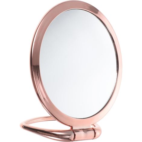Miroir de Maquillage Miroir Double Face avec Loupe Pratique pour Voyages (1/5)
