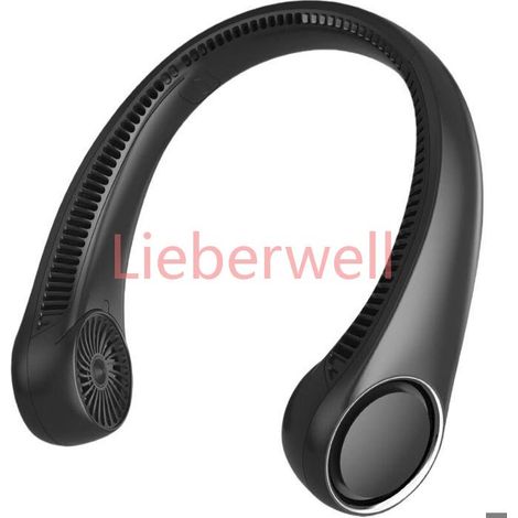 Ventilateur de cou mains libres , Virex® , Refroidissement à 360° , Silencieux , Batterie 4000 mAh , Rechargeable USB (1/4)