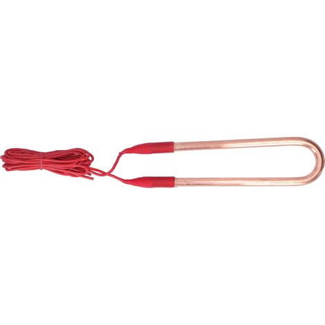 Tube chauffant électrique en laiton 220V anti-explosion en forme de U, câble de 115cm (2KW, dimensions: 26.5x6.5x1cm) pour radiateur (1/5)