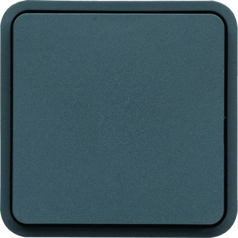 Poussoir à fermeture étanche Cubyko associable - Gris - WNA020- Hager (1/5)