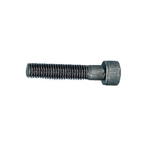 Vis à métaux tête cylindrique empreinte 6 pans creux acier brut 8.8 partiellement filetées, diamètre 8 mm, longueur 80 mm, boîte