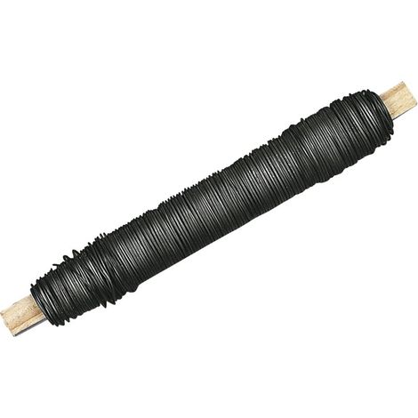 Rayher Fil di Ferro Fioristica, Sfuso, Brunito, Legno 100G, 0,65 Mm Ø, 2405300 (1/5)