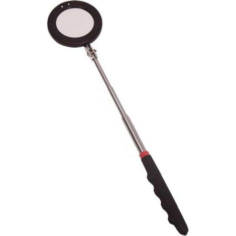 1 Miroir d'inspection,LED,tête ronde,bras télescopique,poignée ergonomique,mécanique (1/3)