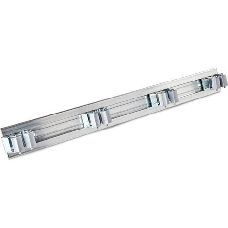 Aluminium-Aufhänger für 4 Werkzeuge, 48 x 5,5 x 1 cm