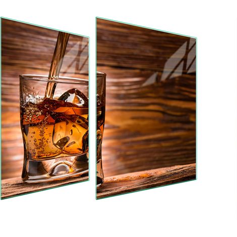 PLACA PROTECTORA DE VIDRIO PARA ESTUFA 70x52 WHISKY (1/5)