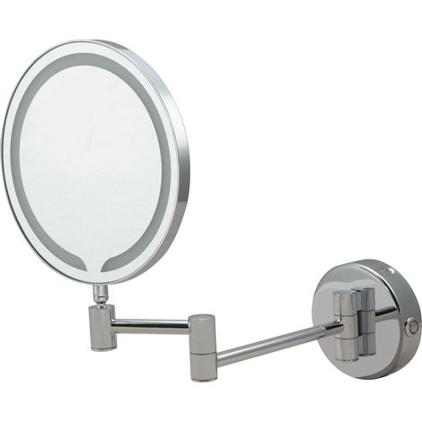 JTP Zoom LED Magnifying Makeup Mirror - Chrome (1/2)