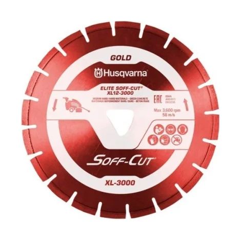 Husqvarna Disco diamantato Elite Soff-Cut 150 mm XL6-3000 cod. 542777007