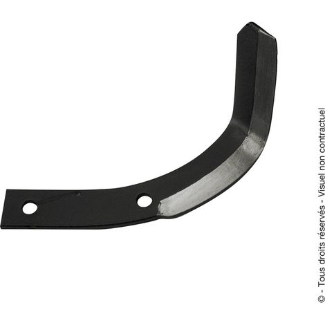 Couteau de fraise bineur adaptable droite 220 mm Rotobineuse CBRT5D