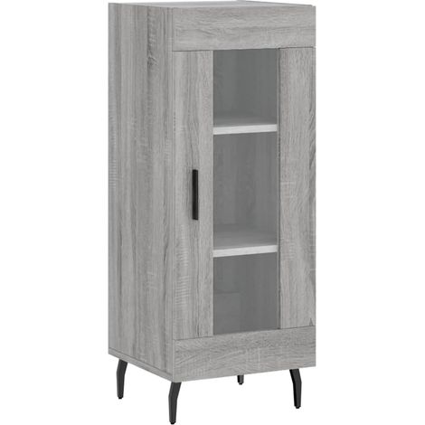 Sideboard Grey Sonoma 34.5x34x90 cm Engineered Wood vidaXL (1/5)