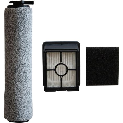 Accessoires pour autolaveuse de sols CrossWave HF3 lite 3598Z/3649A : brosse à rouleau, brosse principale, brosse en velours, filtre, consommables. (1/4)